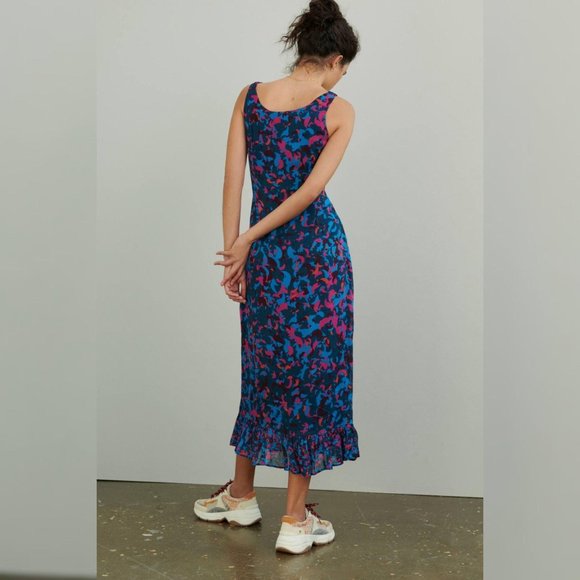 Anthropologie Conditions Apply Alisandra Maxi Dres - Picture 3 of 11